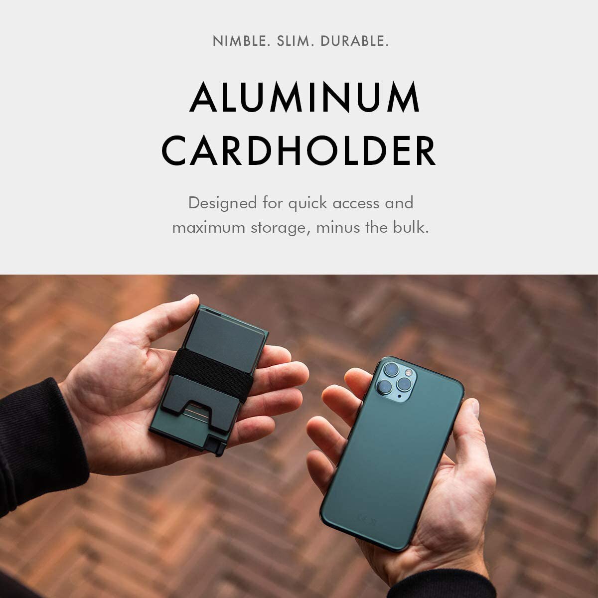 Men's Slim Cardholder Wallet - Soniz Slim Wallet