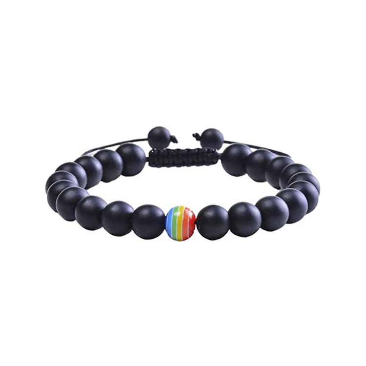 rainbow pride bracelet 