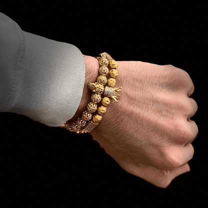 gold men's bracelet 