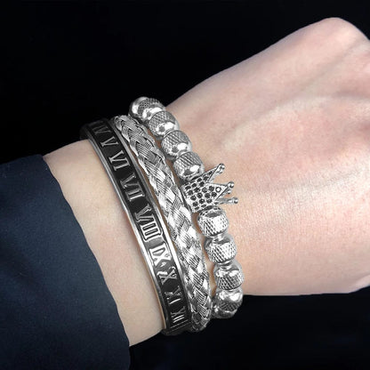 crown bracelet set 