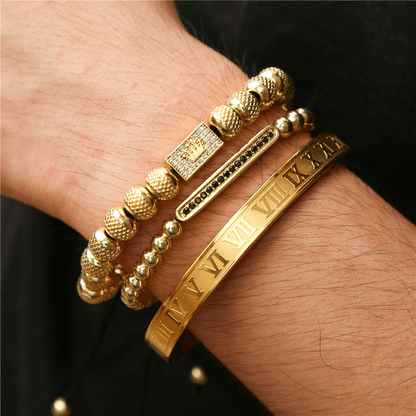 4 piece crown bracelet 