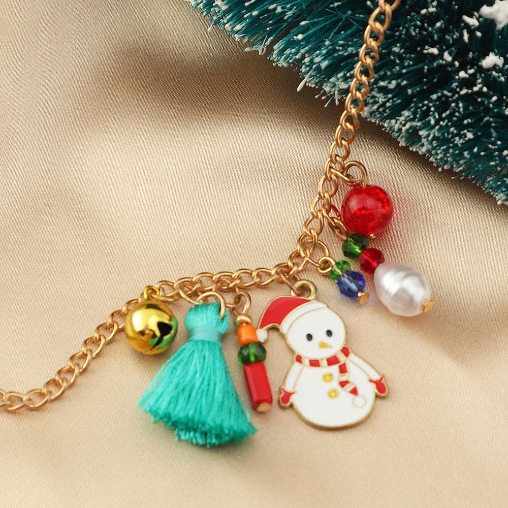 Christmas Santa Claus Necklace
