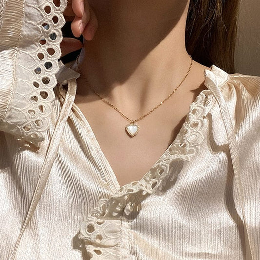 Shiny Heart Necklace