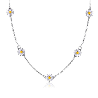 Daisy Flower Jewelry Set