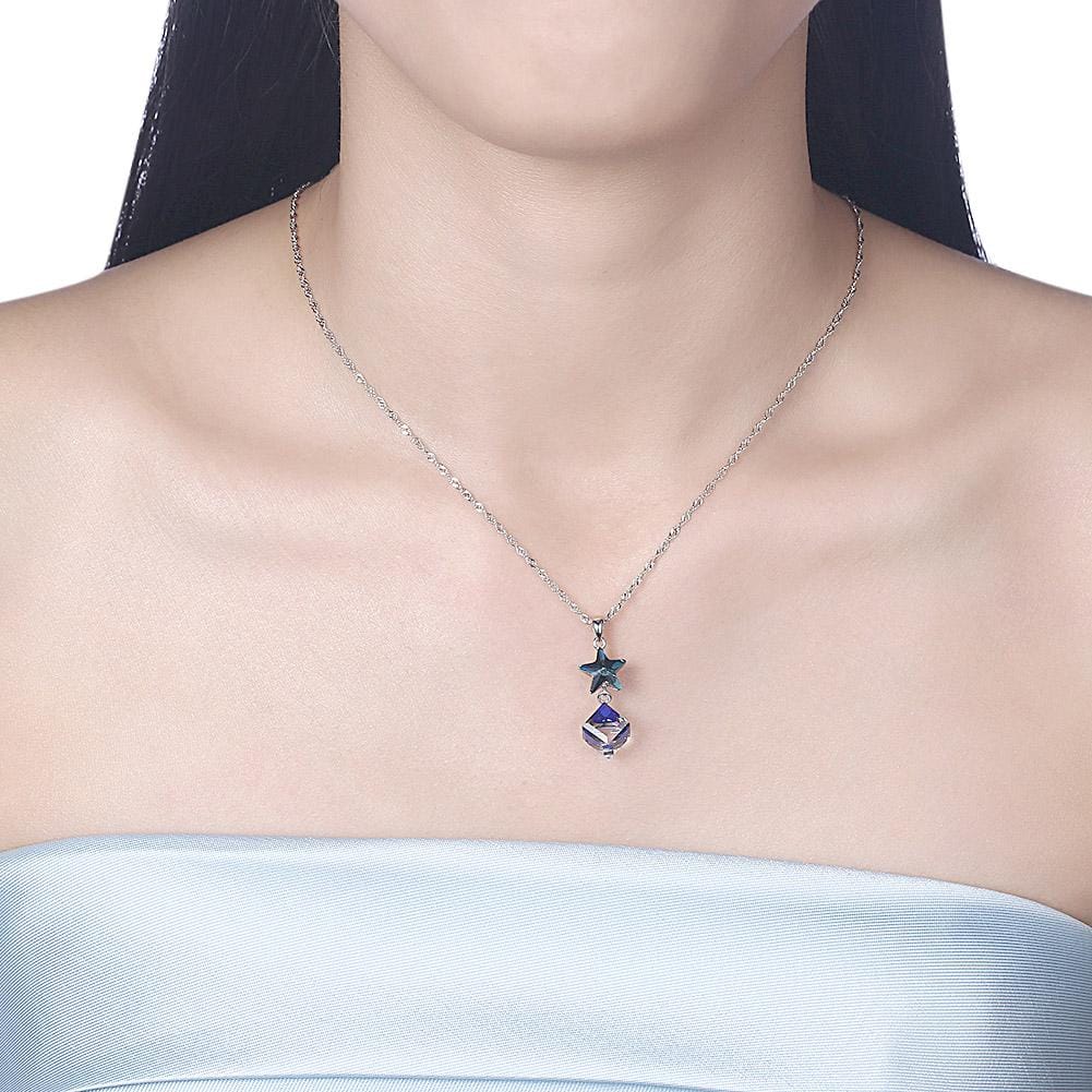Blue Orb Necklace