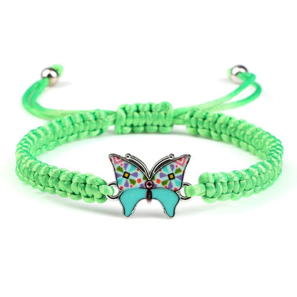 Braided Butterfly Bracelet