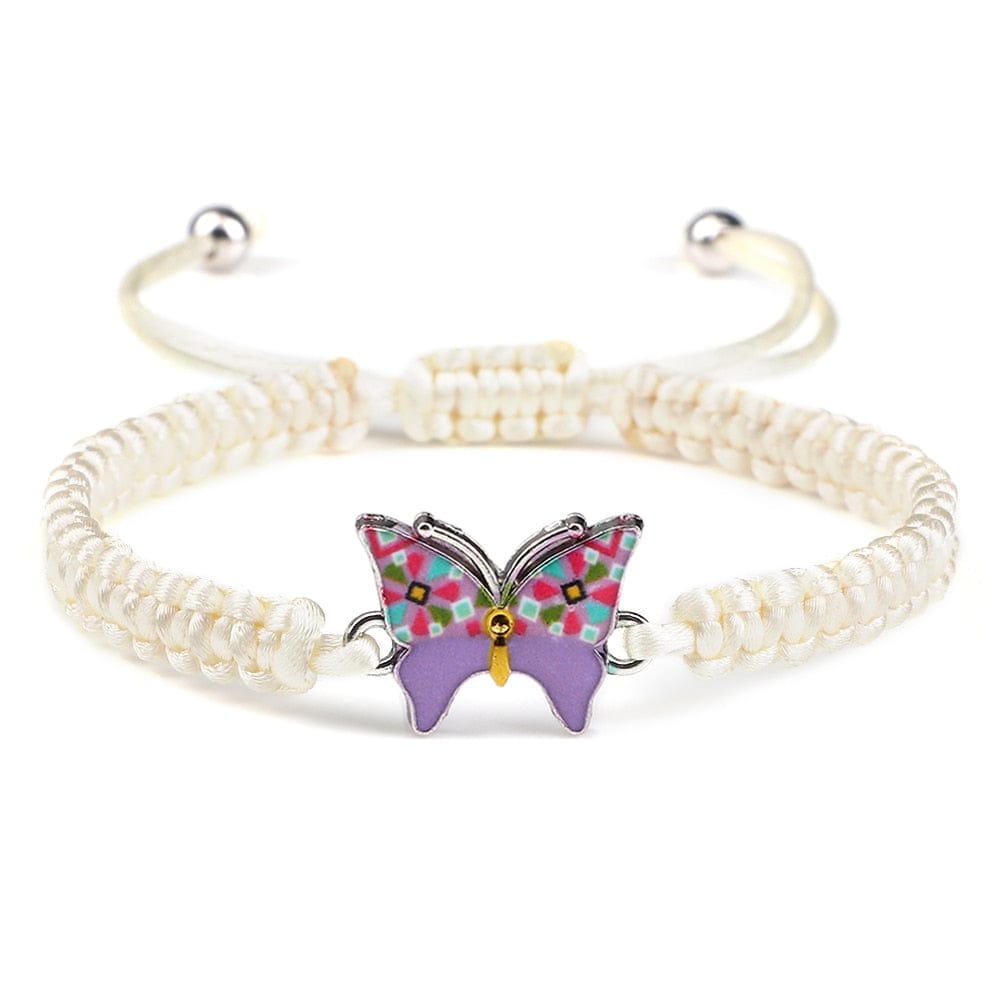Braided Butterfly Bracelet